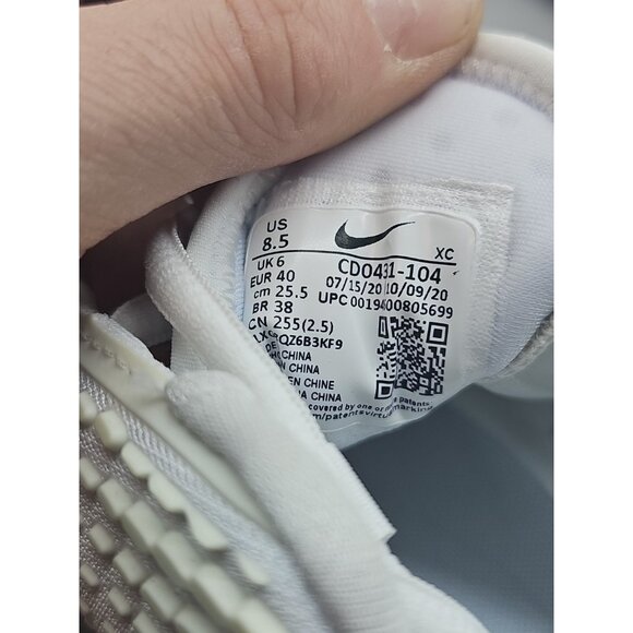 Nike Court Air Zoom Vapor Cage 4 Women’s Sneakers White Size 8.5 CD0431-104 New - Picture 7 of 7